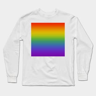 Rainbow Gradient Long Sleeve T-Shirt